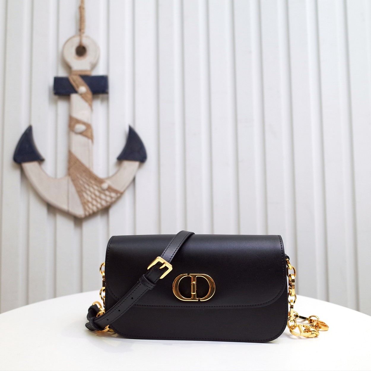 DIOR 30 Montaigne Avenue Bag Black