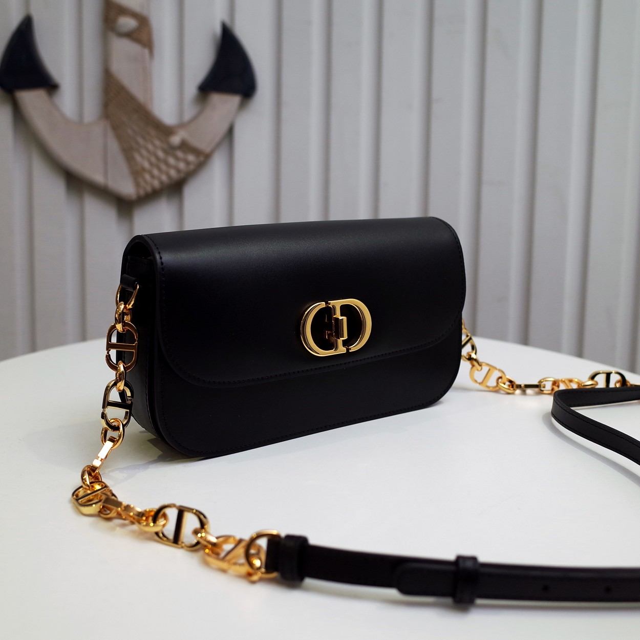 DIOR 30 Montaigne Avenue Bag Black