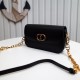 DIOR 30 Montaigne Avenue Bag Black