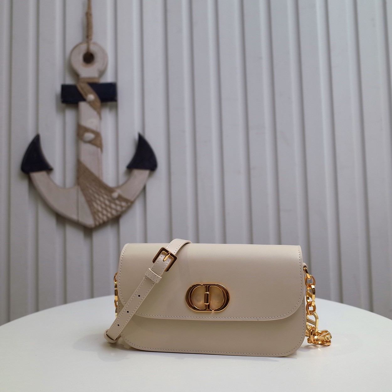 DIOR 30 Montaigne Avenue Bag Dusty Ivory