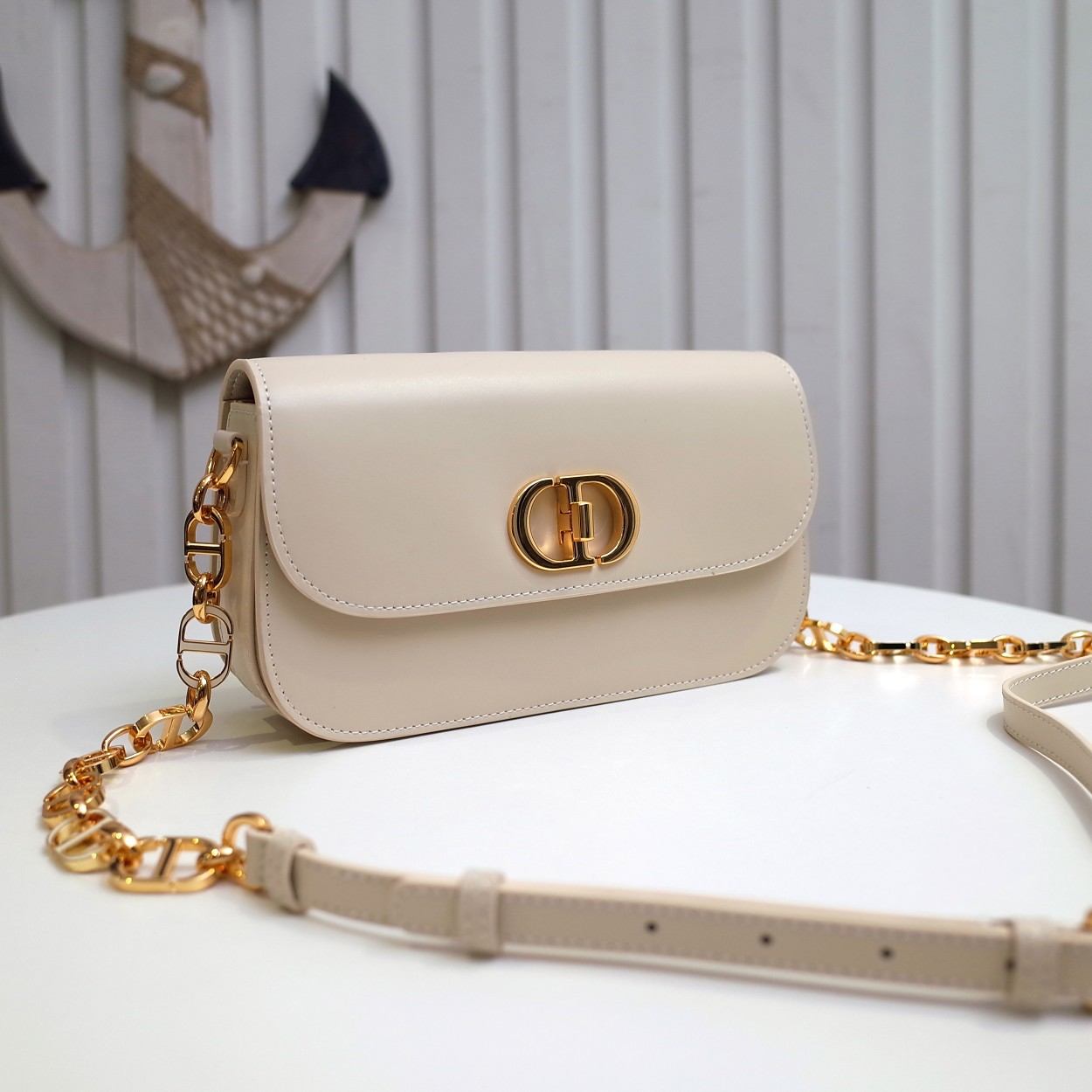 DIOR 30 Montaigne Avenue Bag Dusty Ivory