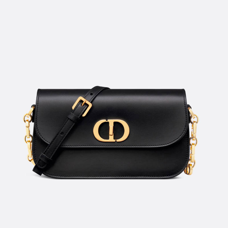 DIOR Small 30 Montaigne Avenue Bag Black