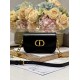 DIOR Small 30 Montaigne Avenue Bag Black