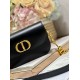 DIOR Small 30 Montaigne Avenue Bag Black