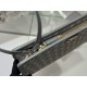 DIOR 30 Montaigne Dea Pouch Gray Dior Oblique Jacquard