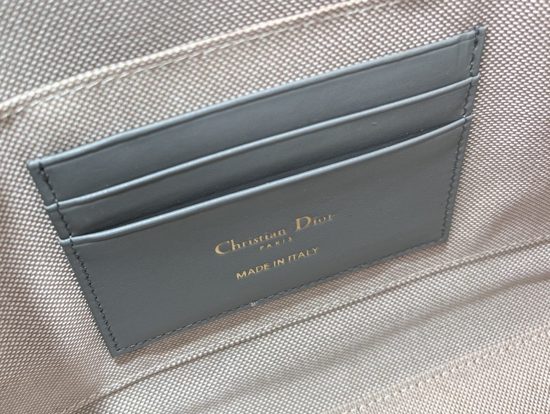 DIOR 30 Montaigne Dea Pouch Gray Dior Oblique Jacquard