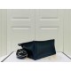 DIOR Small Book Tote Blue Dior Oblique Embroidery and Calfskin