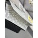 DIOR Medium Book Tote Ecru and Gray Dior Oblique Embroidery