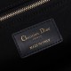 DIOR Medium Book Tote Blue Dior Oblique Embroidery and Calfskin 