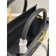 DIOR Medium Book Tote Black Leather