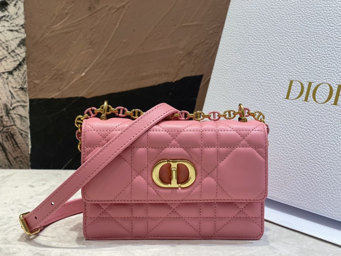 DIOR Miss Caro Mini Bag Melocoton Pink