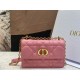 DIOR Miss Caro Mini Bag Melocoton Pink