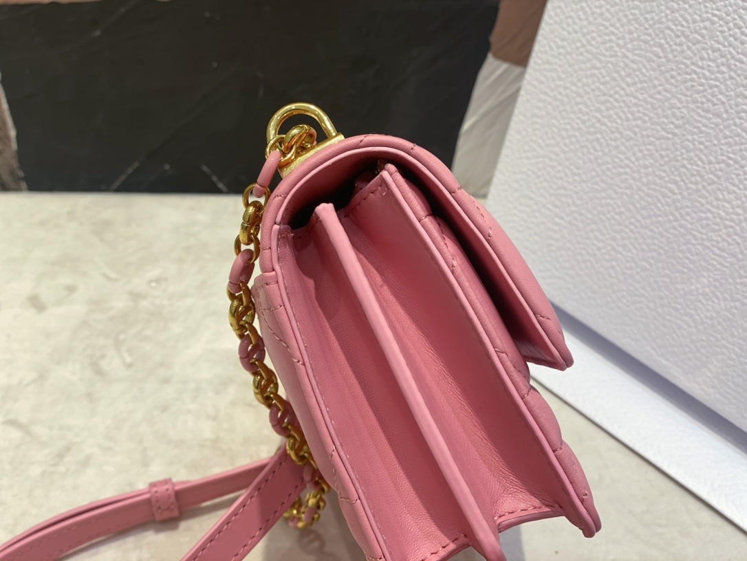 DIOR Miss Caro Mini Bag Melocoton Pink