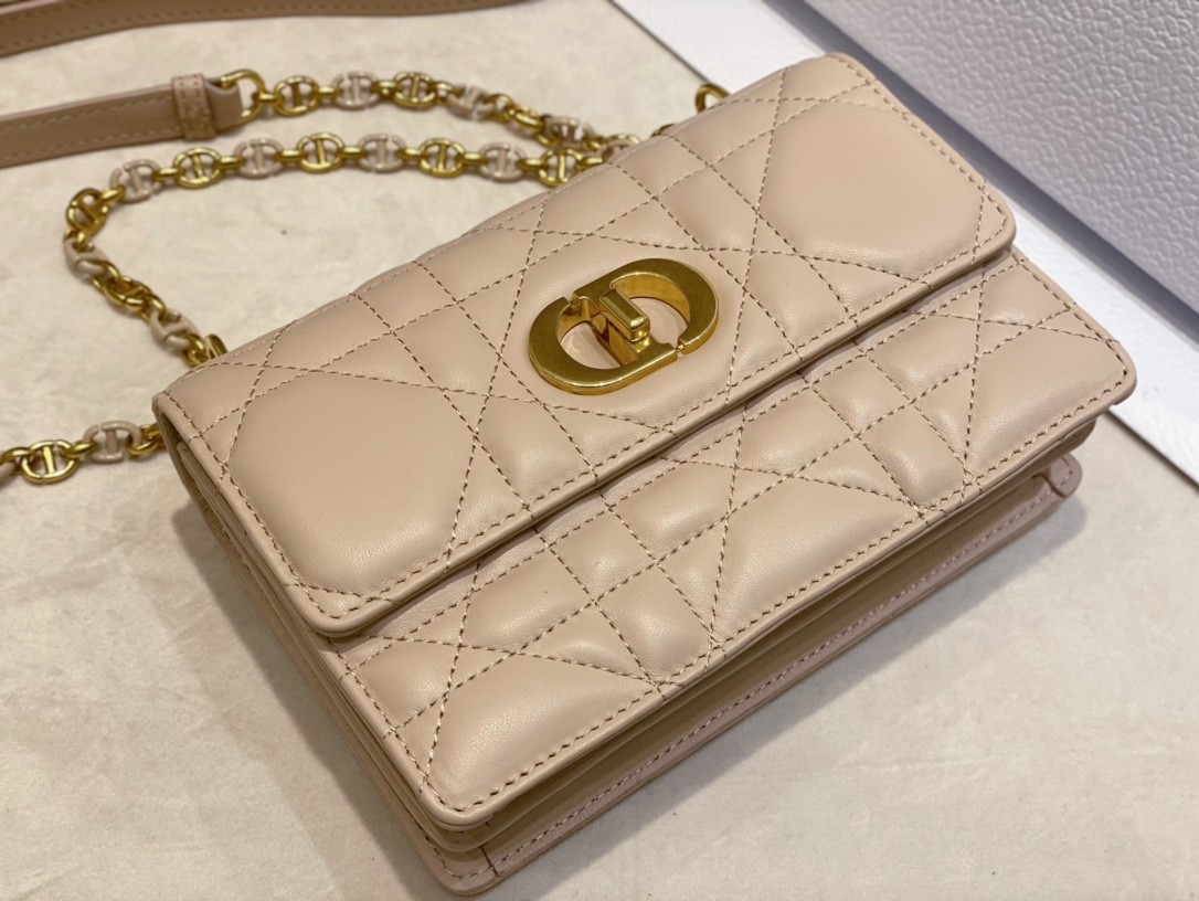 DIOR Miss Caro Mini Bag Caramel Beige