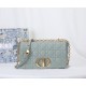 DIOR Medium Dior Caro Bag Stone Gary