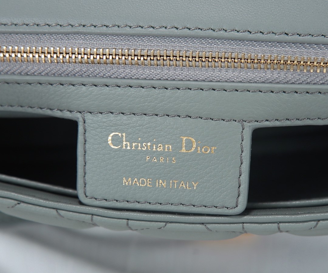 DIOR Medium Dior Caro Bag Stone Gary