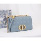 DIOR Medium Dior Caro Bag Cloud Blue