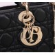 DIOR Medium Lady D-Joy Bag Black