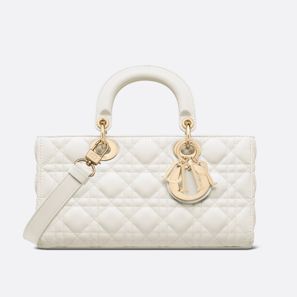 DIOR Medium Lady D-Joy Bag Latte