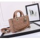 DIOR Medium Lady D-Joy Bag Warm Taupe