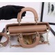 DIOR Medium Lady D-Joy Bag Warm Taupe