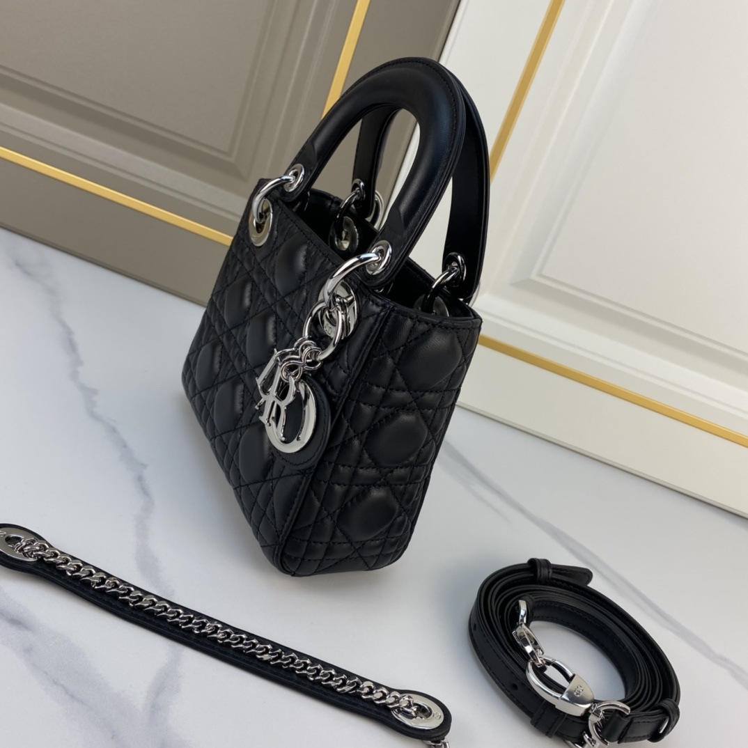 DIOR Mini Lady Dior Bag Black 