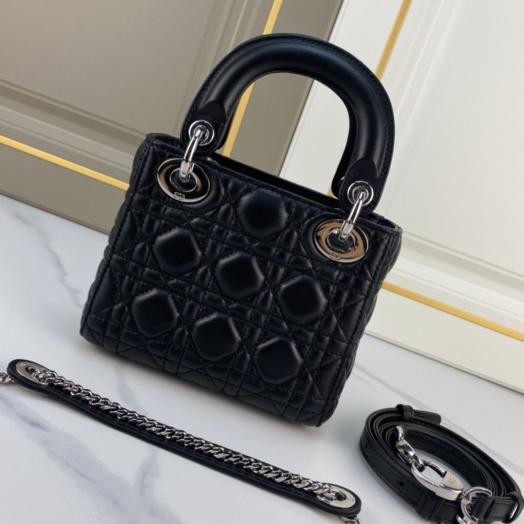 DIOR Mini Lady Dior Bag Black 