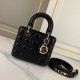 DIOR Small Lady Dior Black