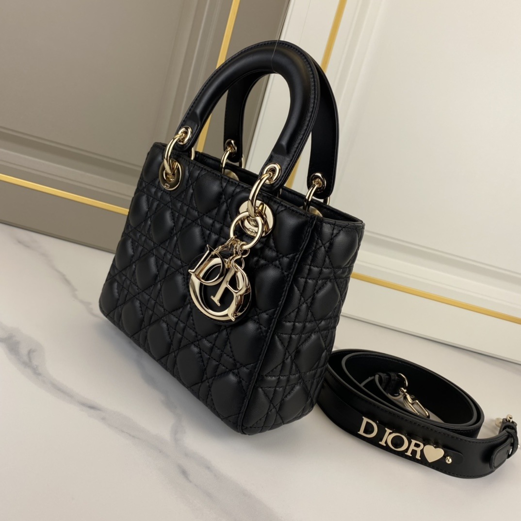 DIOR Small Lady Dior Black