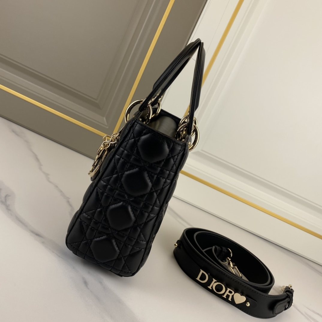 DIOR Small Lady Dior Black