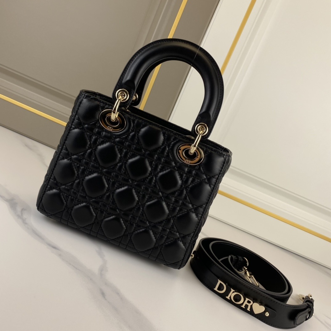 DIOR Small Lady Dior Black