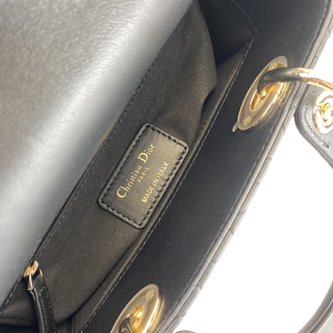 DIOR Small Lady Dior Black