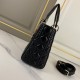 DIOR Medium Lady Dior Bag Black 