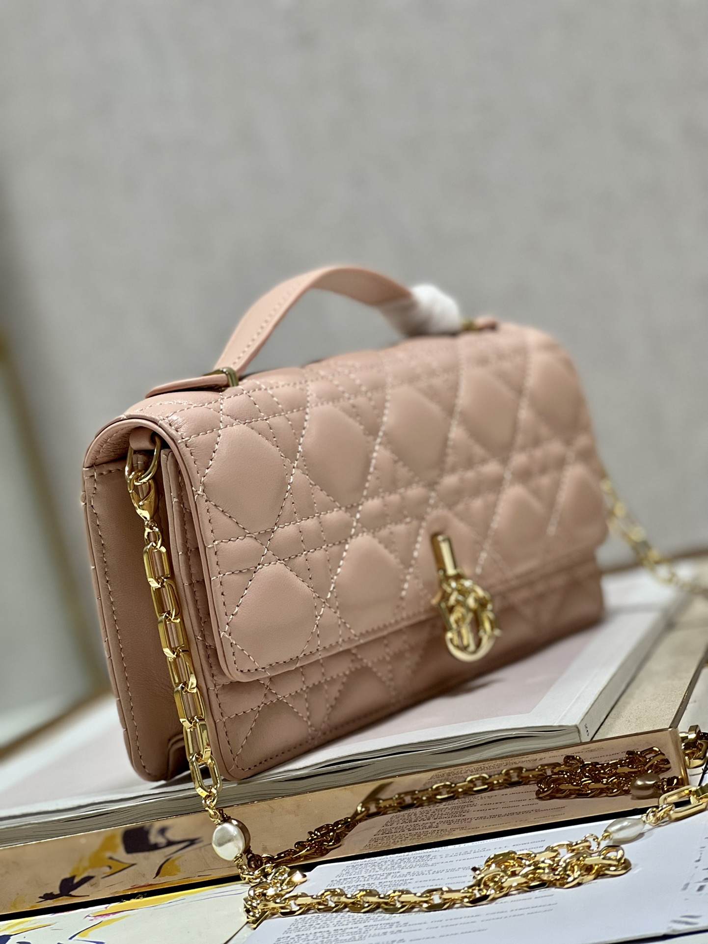 DIOR My Dior Mini BagMy Dior Anitque Pink