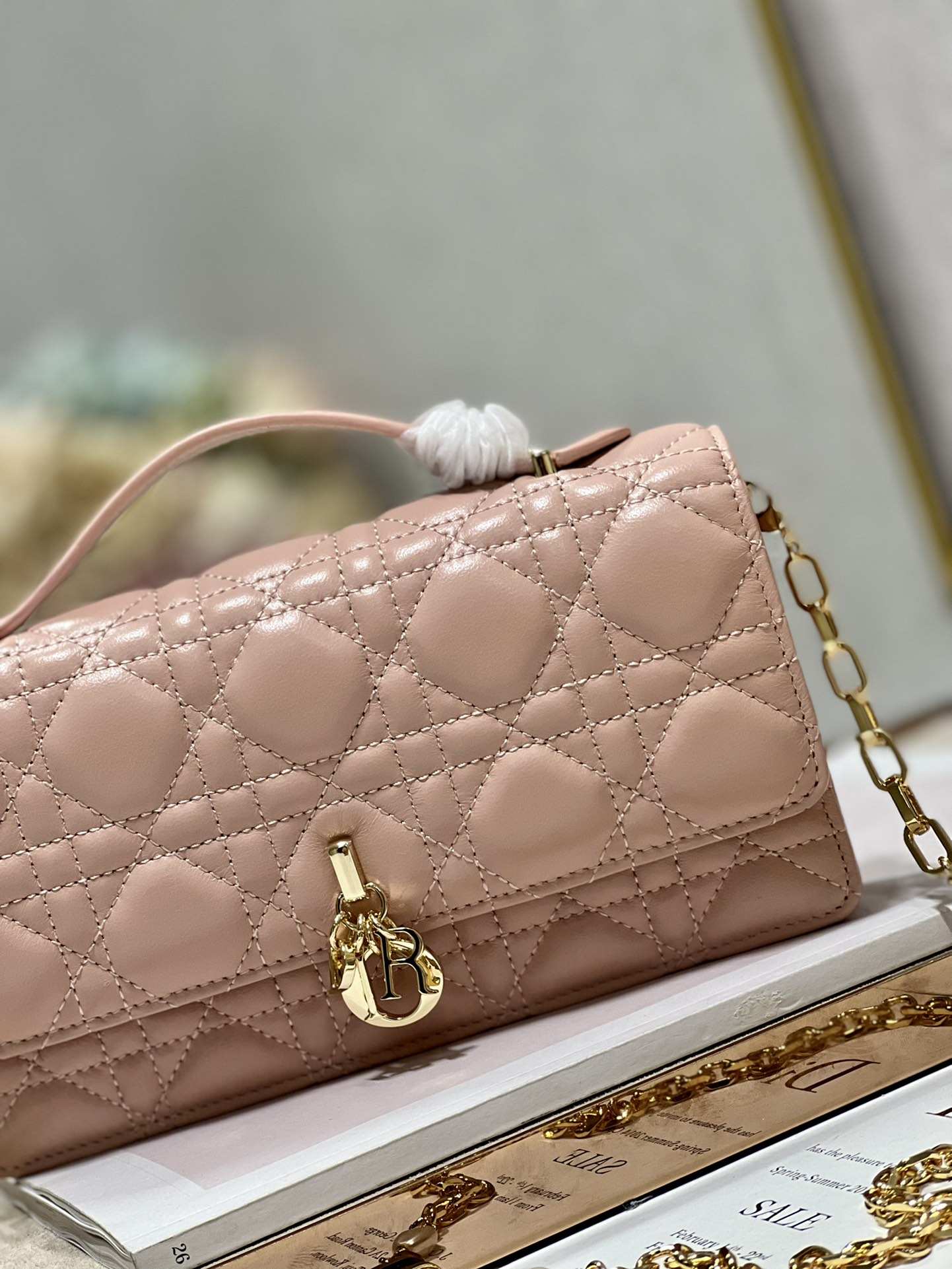 DIOR My Dior Mini BagMy Dior Anitque Pink