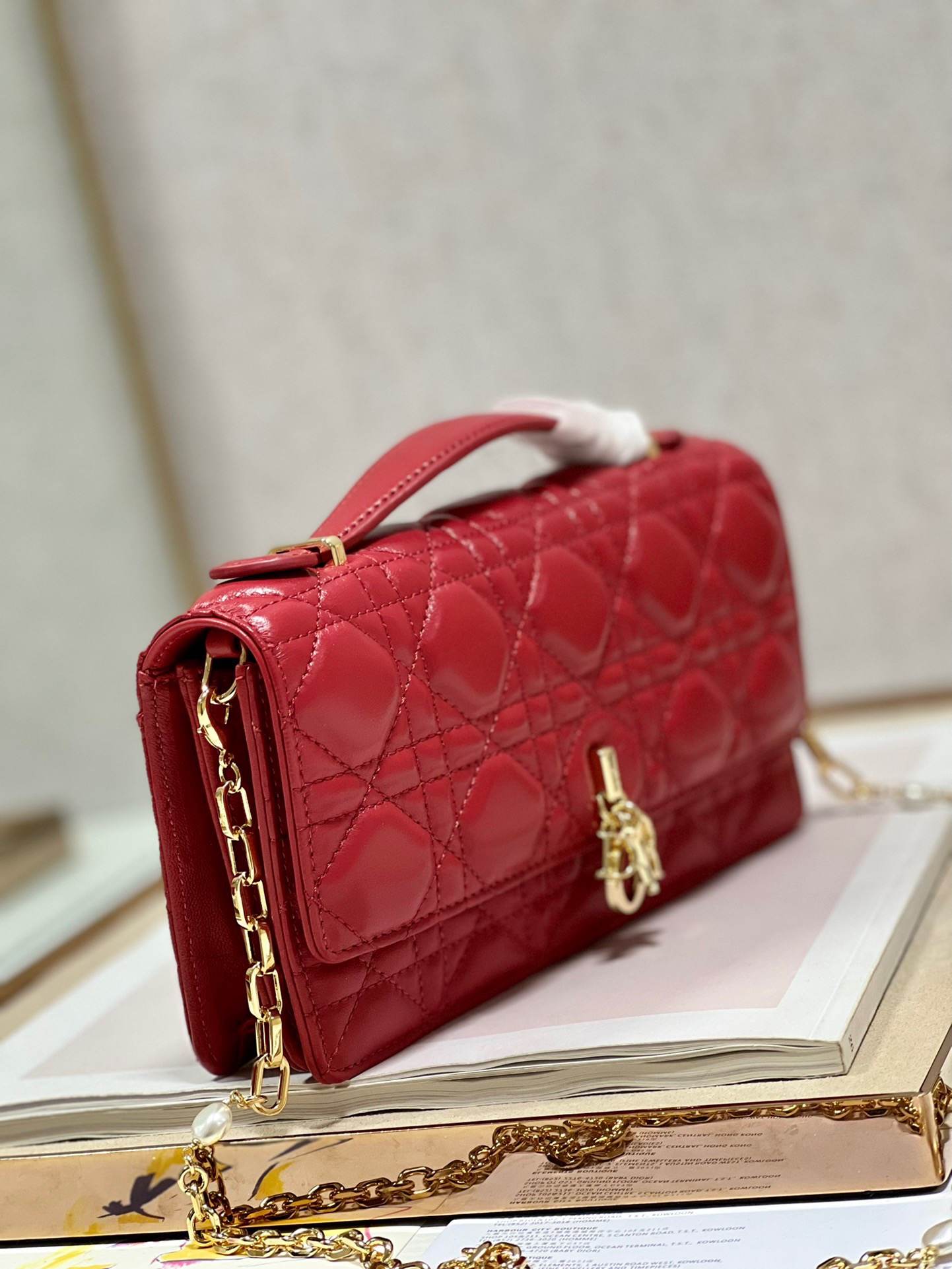 DIOR My Dior Mini BagMy Dior Red