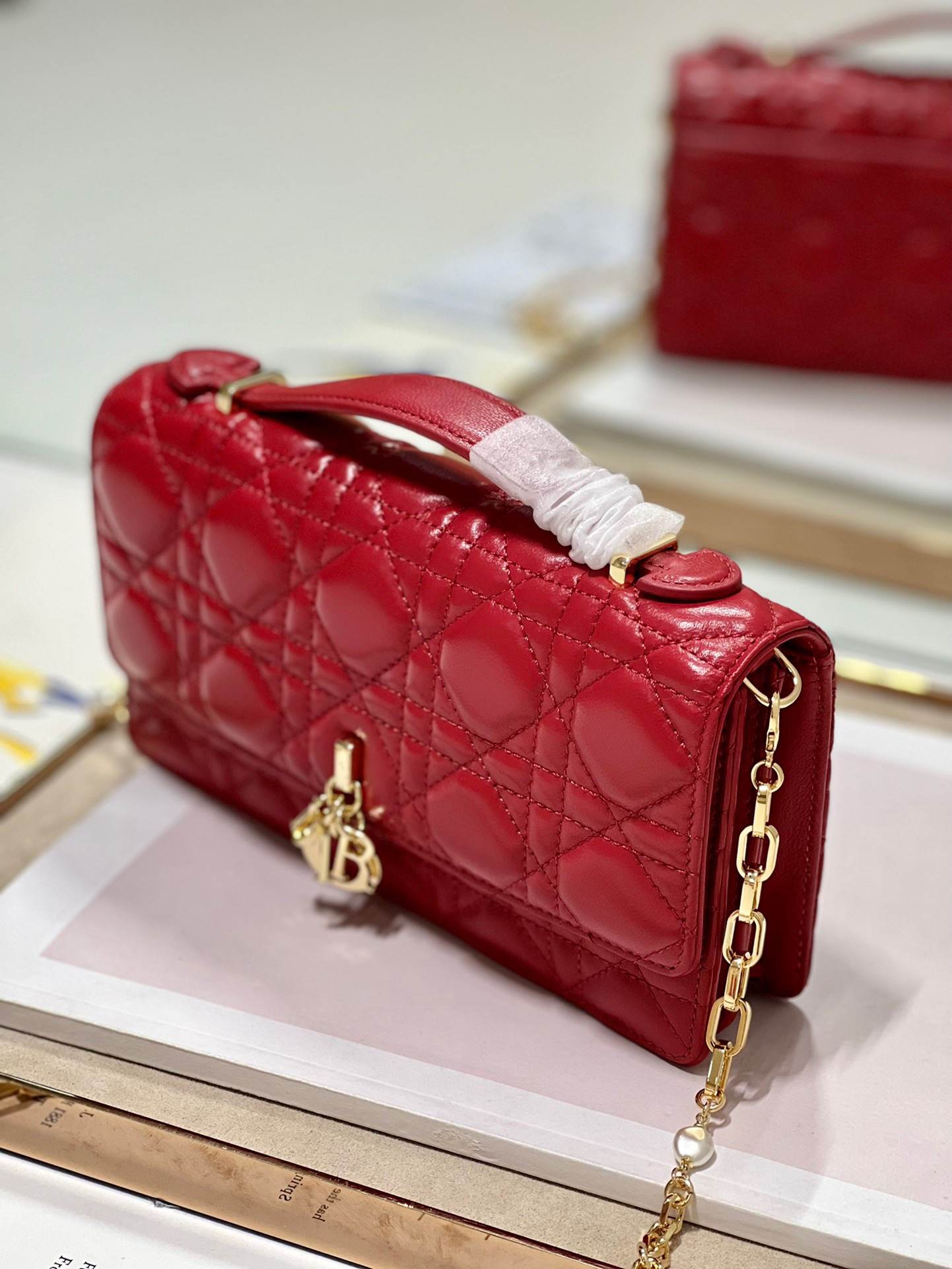 DIOR My Dior Mini BagMy Dior Red