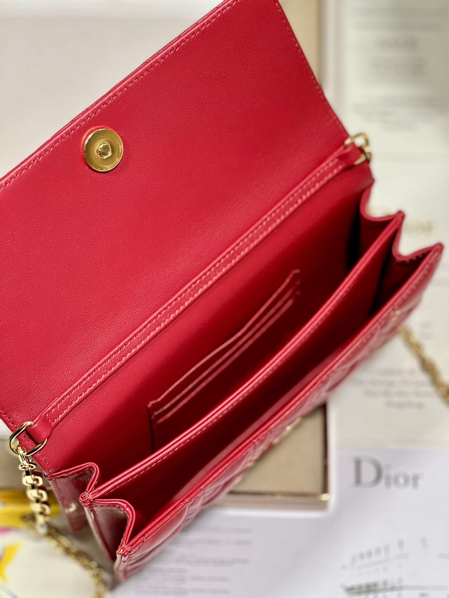 DIOR My Dior Mini BagMy Dior Red