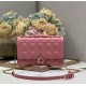 DIOR My Dior Top Handle Bag Melocoton Pink