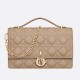 DIOR My Dior Top Handle Bag Biscuit