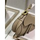 DIOR Saddle Bag  with Strap Sand-Colored