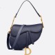 DIOR Saddle Bag  with Strap Indigo Blue