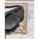 DIOR Saddle Bag  with Strap Black