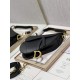 DIOR Saddle Bag  with Strap Black