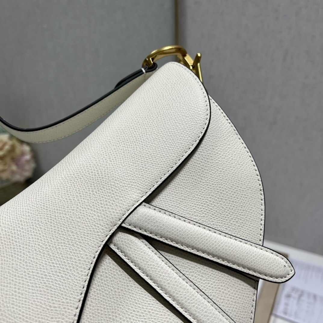 DIOR Saddle Bag  with Strap Latte