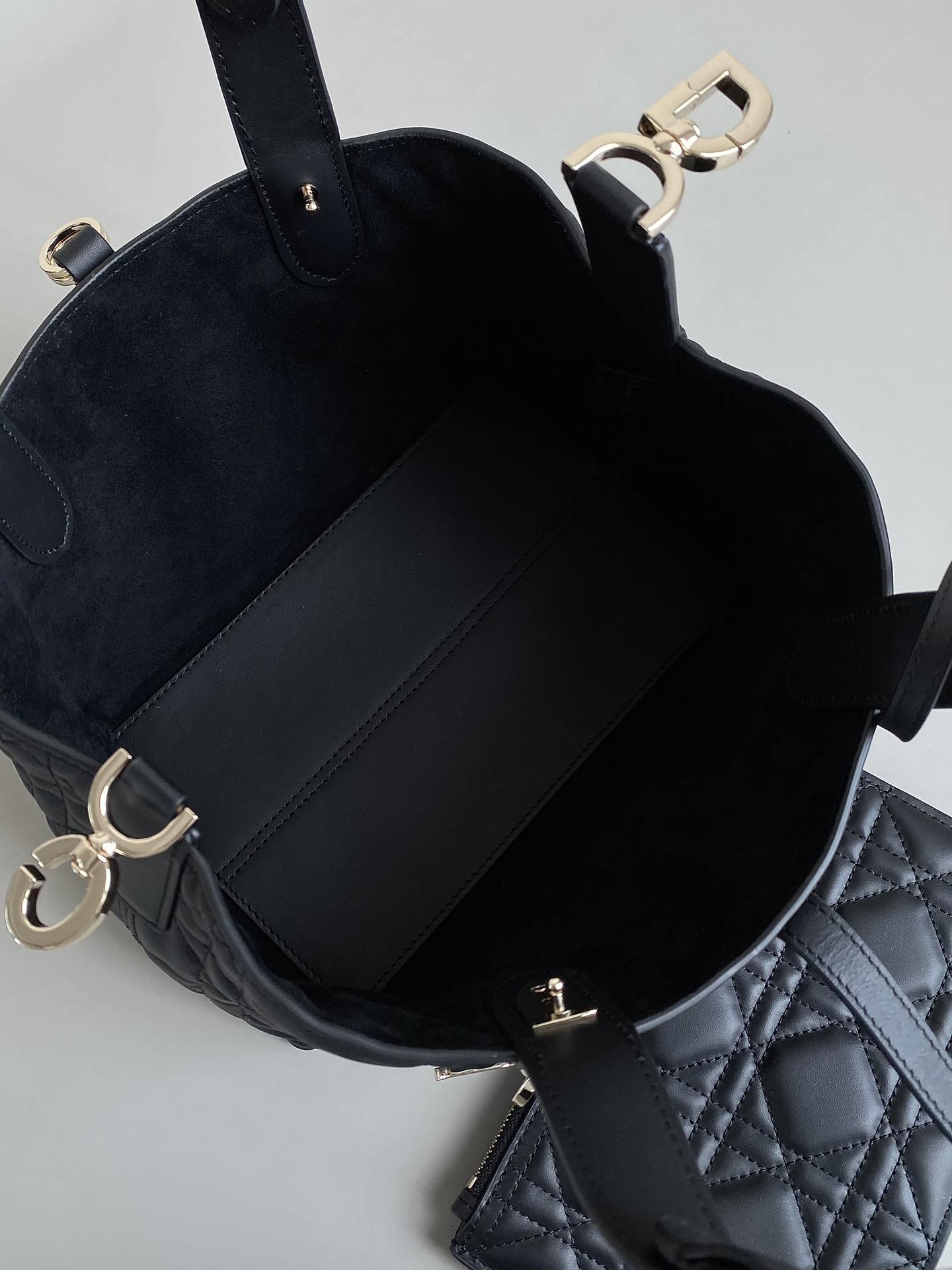 DIOR Small Dior Toujours Bag Black