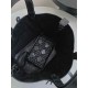 DIOR Medium Dior Toujours Bag Black Macrocannage