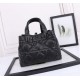 DIOR Medium Dior Toujours Bag Black & Gold-tone Hardware