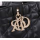 DIOR Medium Dior Toujours Bag Black & Gold-tone Hardware