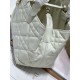 DIOR Medium Dior Toujours Bag White & Gold-tone Hardware